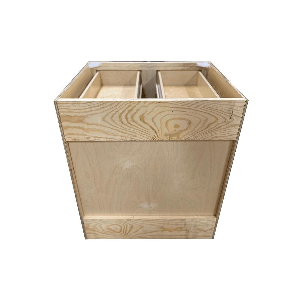 Kitchen Base Cabinet | Unfinished Poplar | Shaker Style | 36 in
